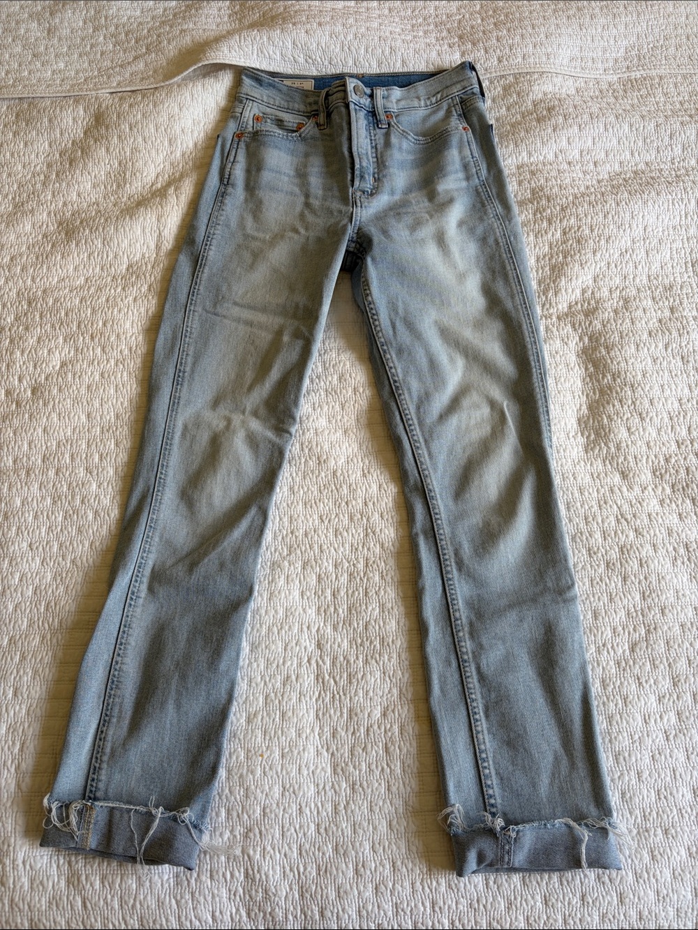 GAP Light Blue Straight Leg Jeans